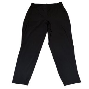Athleta Black Lightweight Joggers Size 12 Athleisure Lounge Pull On Pants